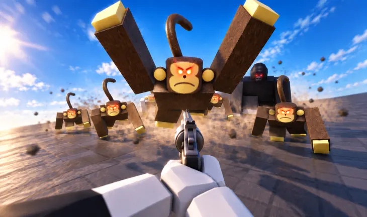 Survive a Million Monkeys screenshot 1
